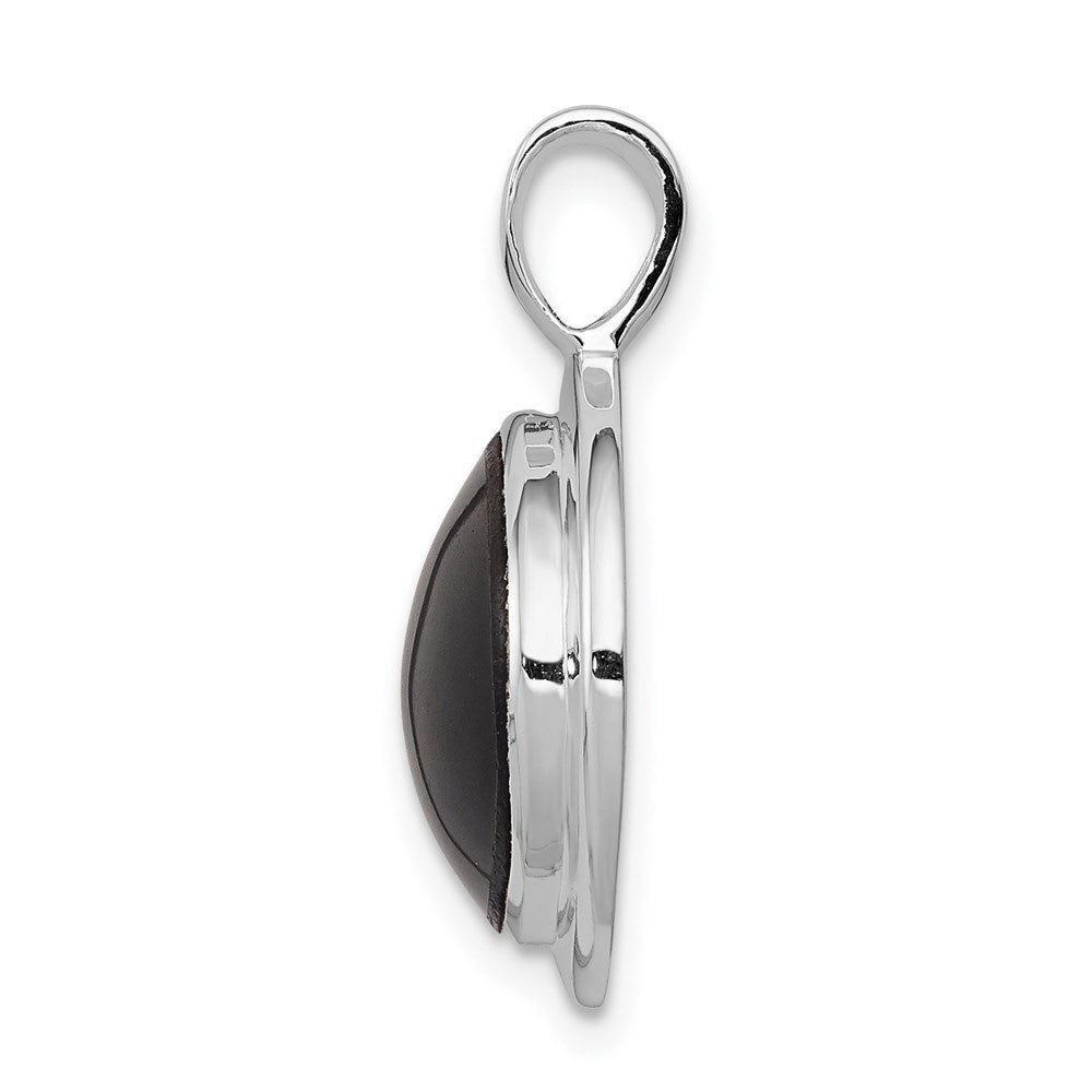 Sterling Silver Onyx Victory Ring for Men