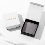 FANCIME Sterling Silver Fire Opal Engagement Ring