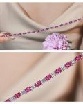 October Birthstone Tourmaline Tennis Bracelet for Women