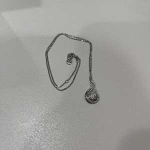 FANCIME Moissanite Phoenix Sterling Silver Necklace