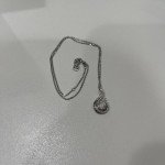 FANCIME Moissanite Phoenix Sterling Silver Necklace