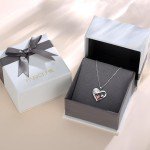 FANCIME July Birthstone Necklace for Moms