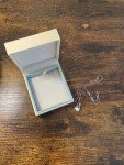Ethereal Opal Infinity Necklace in Sterling Silver