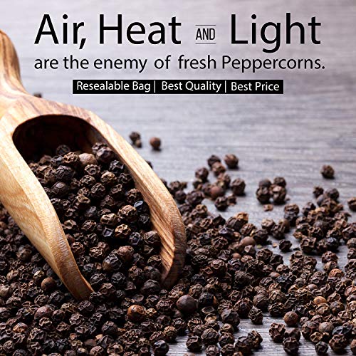 Tellicherry Black Peppercorns for Grinder - 1 lb