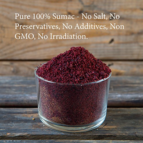Pure Ground Sumac Spice - 4 oz Resealable Bag