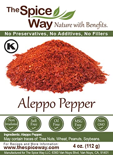 The Spice Way Aleppo Pepper Flakes - 4 oz