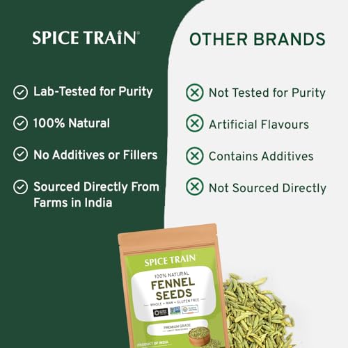 Fennel Seeds for Cooking & Smoothies - 14oz