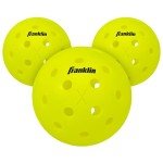 Franklin X-40 Outdoor Pickleballs - 3 Pack