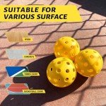 Warping Point Outdoor Pickleball Balls - 4 Pack