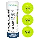 Vulcan VPRO Flight Outdoor Pickleball - 3 Pack
