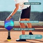 5-Piece Silicone Pickleball Ball Retriever Set