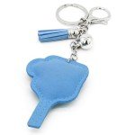 Pickleball Keychain Gift for Enthusiasts - Blue