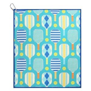 Stylish Millie Rose Pickleball Towels with Clip