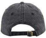 Unisex Adjustable Black Pickleball Baseball Cap