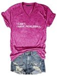 I Can't, I Have Pickleball Women's Graphic Tee
