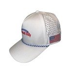 Patriotic USA Snapback Trucker Hat for Pickleball