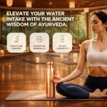 32oz Pure Copper Hammered Water Tumbler