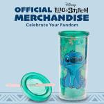 Lilo and Stitch Tropical Tumbler with Straw
