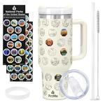 XccMe 40 oz National Parks Tumbler with Stickers
