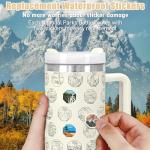 XccMe 40 oz National Parks Tumbler with Stickers