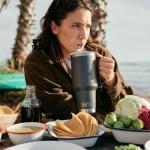 YETI 42 oz Tumbler with Handle & Straw