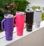 50oz Insulated Tumbler with Handle and Straw