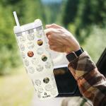 XccMe 40 oz National Parks Tumbler with Stickers