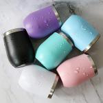 12 oz Stainless Steel Wine Tumblers - 6 Pack