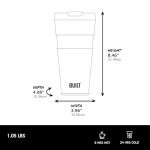 BUILT 24oz Insulated Stainless Steel Tumbler - Oat