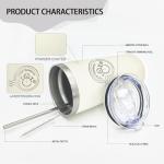 20 Pack Insulated Stainless Steel Tumblers - Assorted Colors