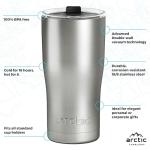 20 oz Rose Insulated Tumbler with Straw