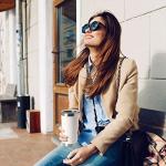 20oz Stainless Steel Insulated Tumbler with Lid