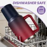 40 oz Insulated Travel Tumbler with Handle