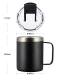 12oz Insulated Stainless Steel Coffee Tumbler - Sage