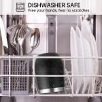 12oz Stainless Steel Wine Tumblers with Lids - 4 Pack