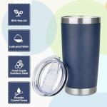 20oz Insulated Stainless Steel Travel Tumbler - Navy