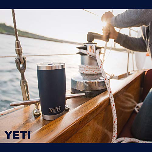 YETI 20 oz Navy Stainless Steel Tumbler