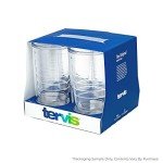 Clear Double-Walled Tervis Tumblers, 16oz - 4pk