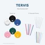 Clear Double-Walled Tervis Tumblers, 16oz - 4pk