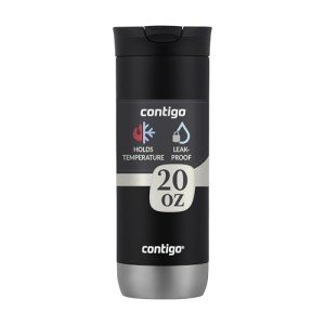 Huron 16oz Stainless Steel Travel Mug - Licorice