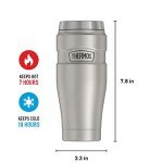 Thermos Stainless King 16oz Vacuum Travel Tumbler