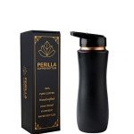 Pure Copper Tumbler with Sipper & Lid - Black