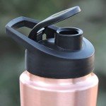 Copper Water Bottle with Sipper - 900ml