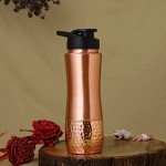 Copper Water Bottle with Sipper - 900ml