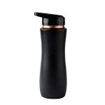 Pure Copper Tumbler with Sipper & Lid - Black