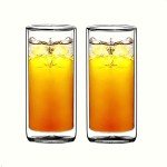 Double Wall Insulated Glass Tumblers - Set of 2