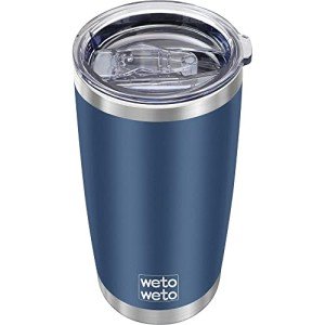 Navy Blue 20oz Stainless Steel Travel Tumbler