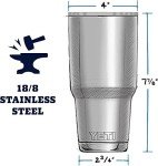YETI 30 oz Vacuum Insulated Tumbler - Black