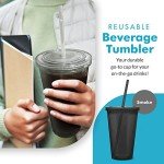 Acrylic Double Wall Insulated Tumblers - 16 oz