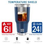 Navy Blue 30oz Stainless Steel Insulated Tumbler